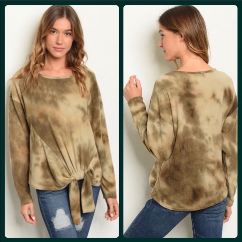 💕 Army Green Olive tie-dye💕